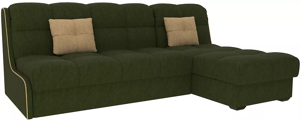 Угловой диван со съемным чехлом Тахко-БП Плюш Свамп