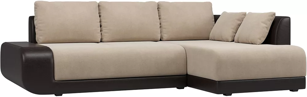 Угловой диван с подлокотниками Нью-Йорк Лофт