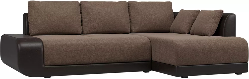 Угловой диван с подлокотниками Нью-Йорк Пеле