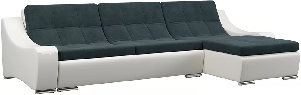 Модульный диван из экокожи Монреаль-8 Индиго