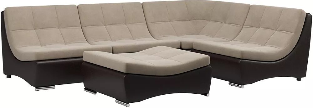 Модульный диван из экокожи Монреаль-6 Милтон