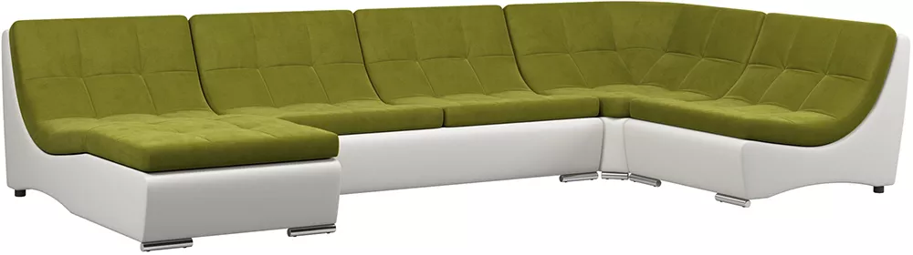 Модульный диван из экокожи Монреаль-2 Свамп