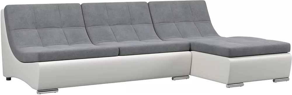Модульный диван из экокожи Монреаль-1 Слэйт