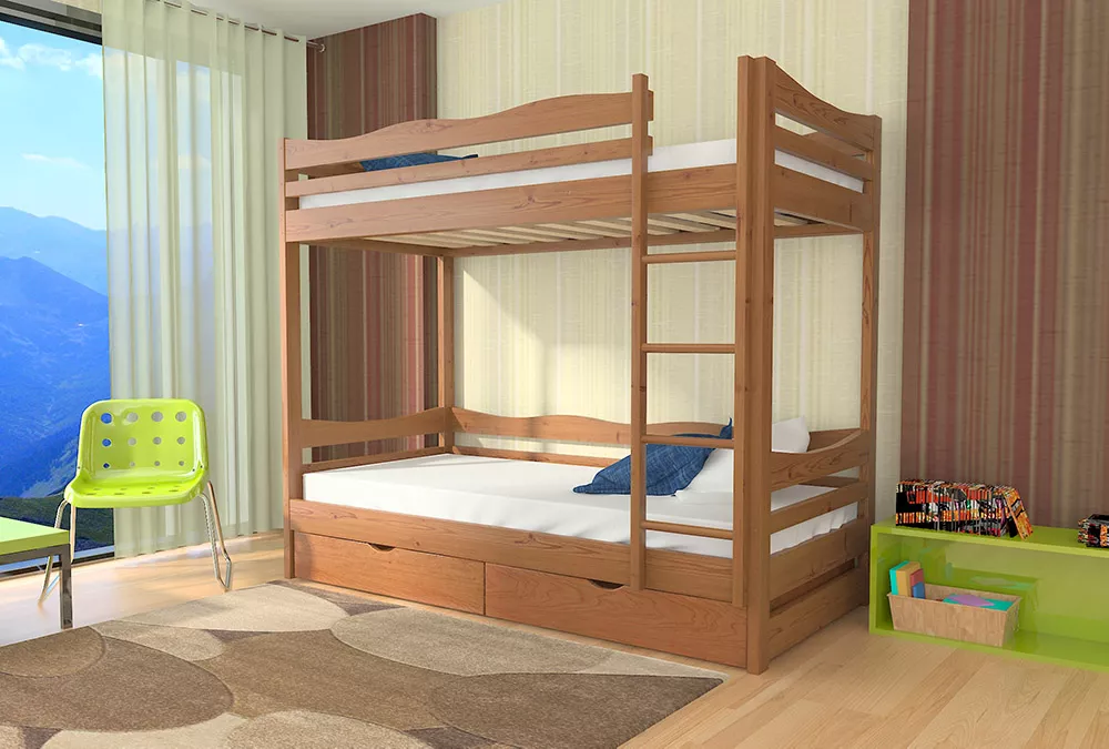 Детская кровать для мальчика Руфина-37