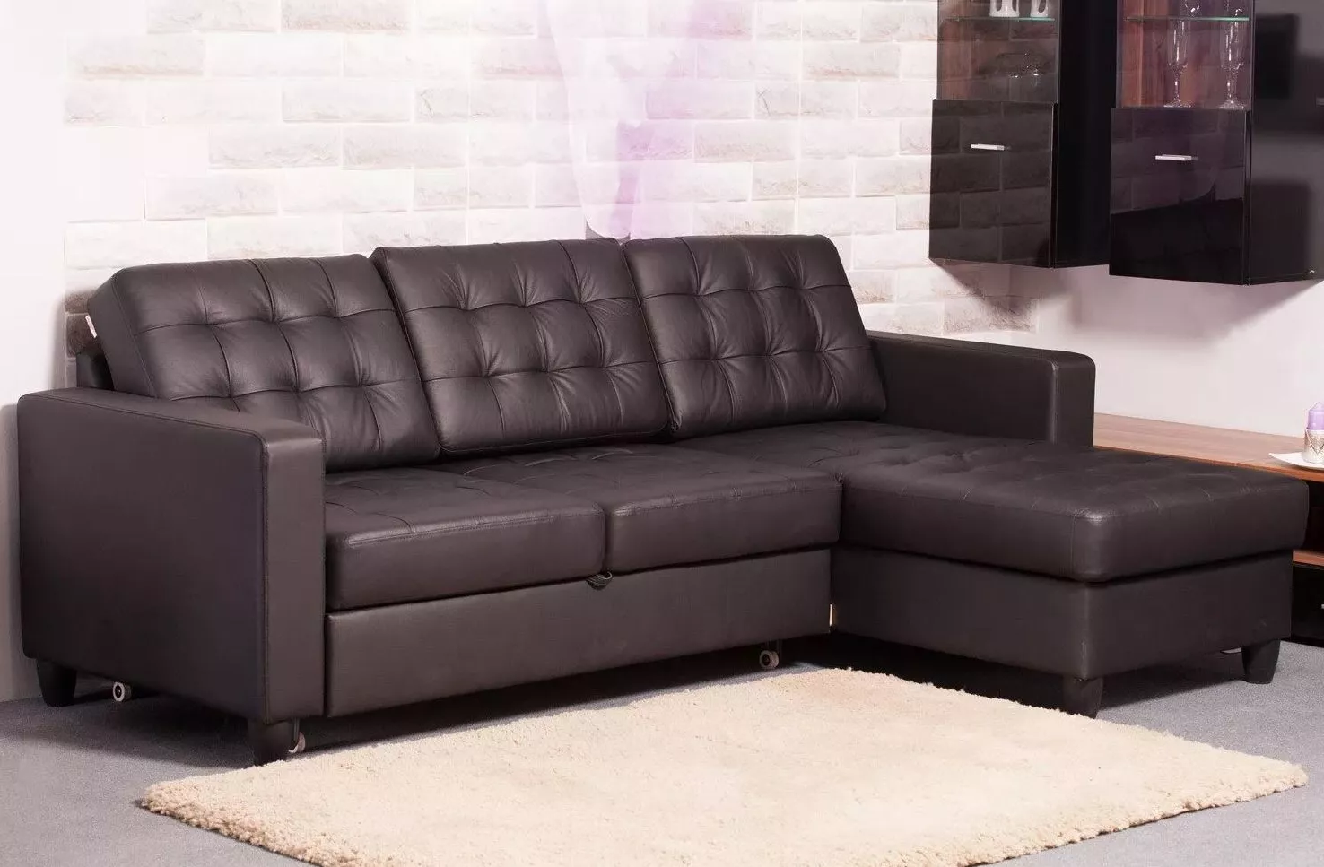 диван из кожи кожаный Камелот Дизайн 4