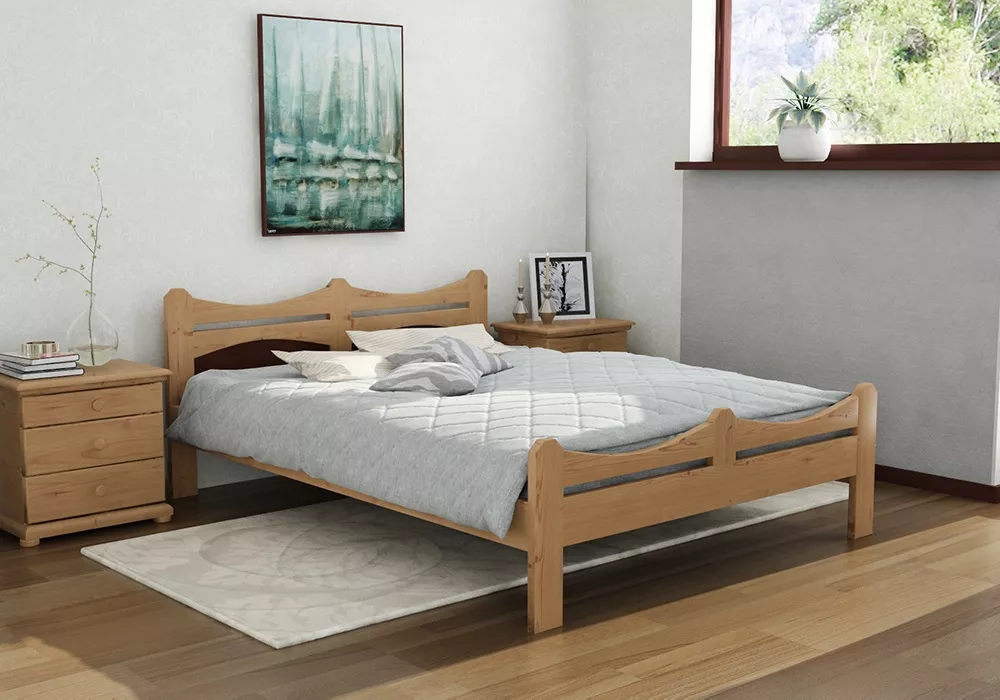 Двуспальная кровать с подъемным механизмом Юлия-16