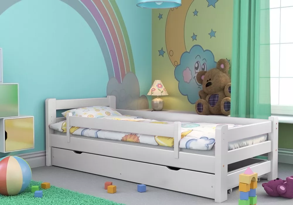 детская кровать с бортиками Соня