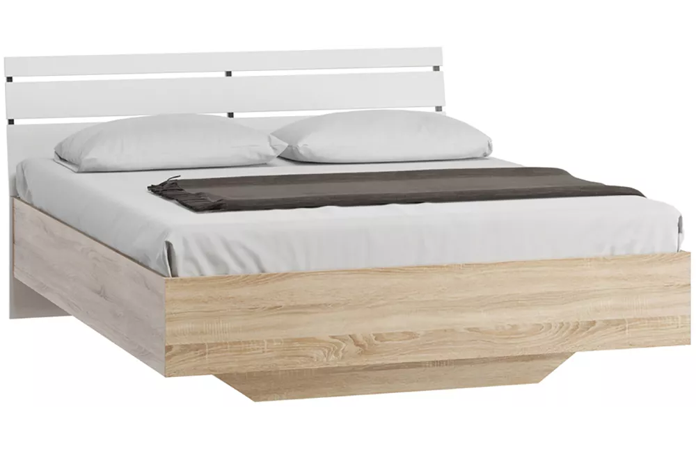 Кровать с ящиками для белья Слэйд-1-160