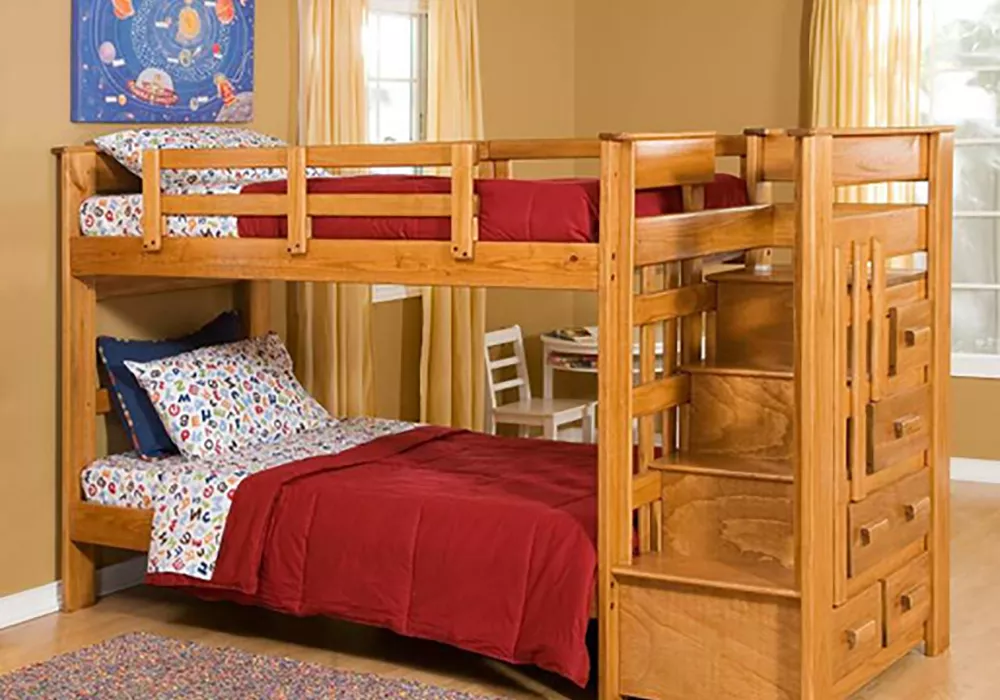 детская двухэтажная кровать Перспектива
