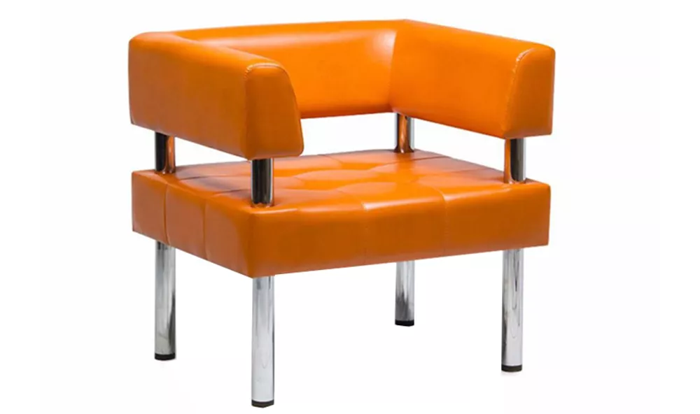 Кресло на балкон Бизнес78х78 Оранжевый