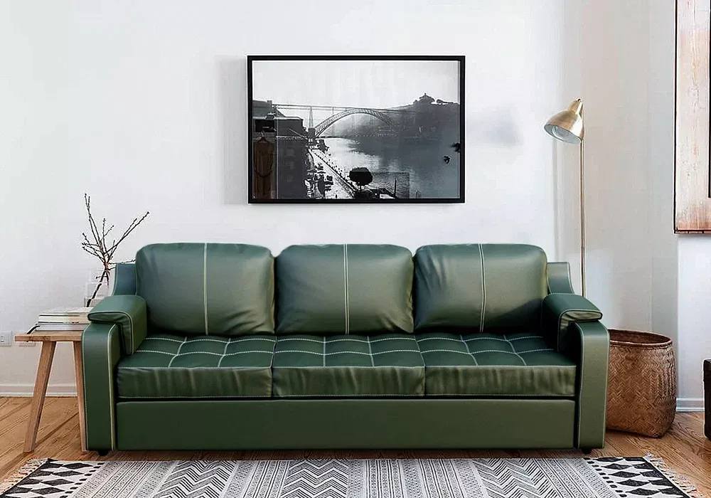 кожаный диван Берета Дизайн 2 кожаный