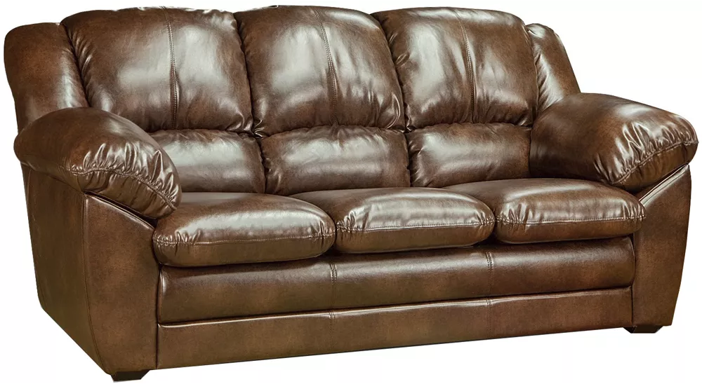 диван из натуральной кожи Оберон-3 Эйхель кожаный