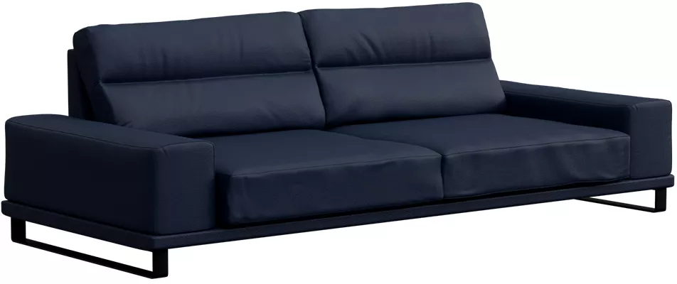 Элитный диван кожаный Рипозо Блу