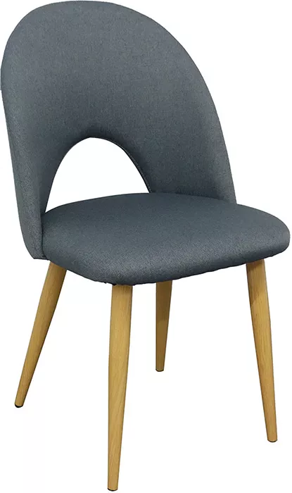 Кухонный стул Клео сине-серый