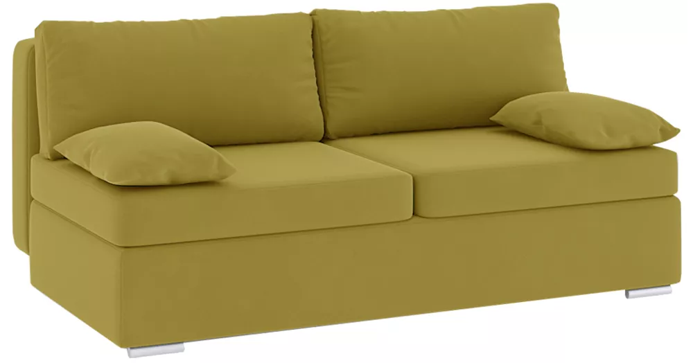 Прямой диван 170 см Лавия Плюш Еллоу
