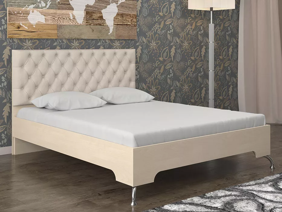 Кровать с мягкой спинкой Луиза-4 КС Дизайн-2