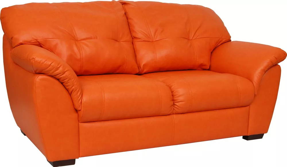 Офисный диван Честер-2 (Орион-2) Оранж двухместный