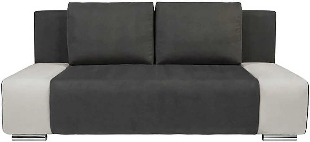 Прямой диван серого цвета Сима
