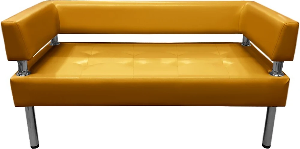 диван в скандинавском стиле Бизнес 160х80 Золотой