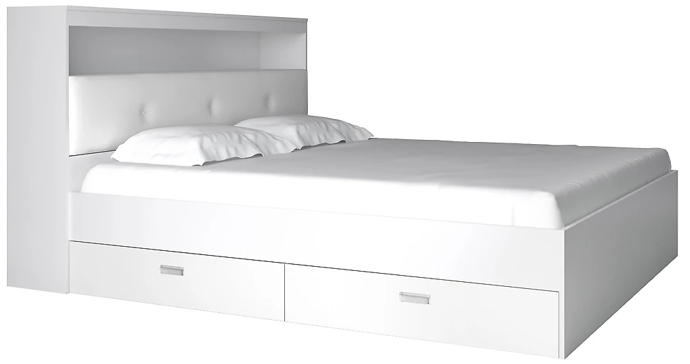 Кровать со спинкой Виктория-3-180 Дизайн-2
