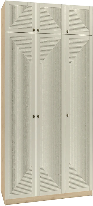 Распашные шкафы ясень шимо Фараон Т-10 Дизайн-1