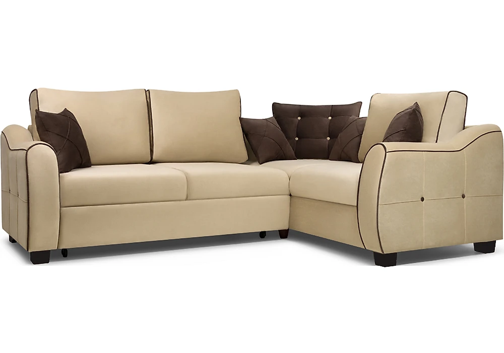 Угловой диван с независимым пружинным блоком Френсис ТД-502