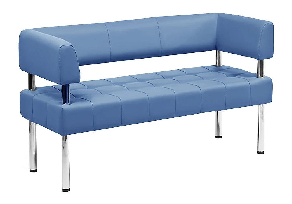 диван в скандинавском стиле Бизнес 162х78 Голубой