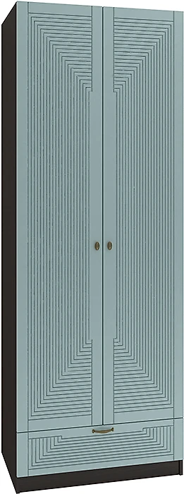Прямой распашной шкаф Фараон Д-2 Дизайн-3