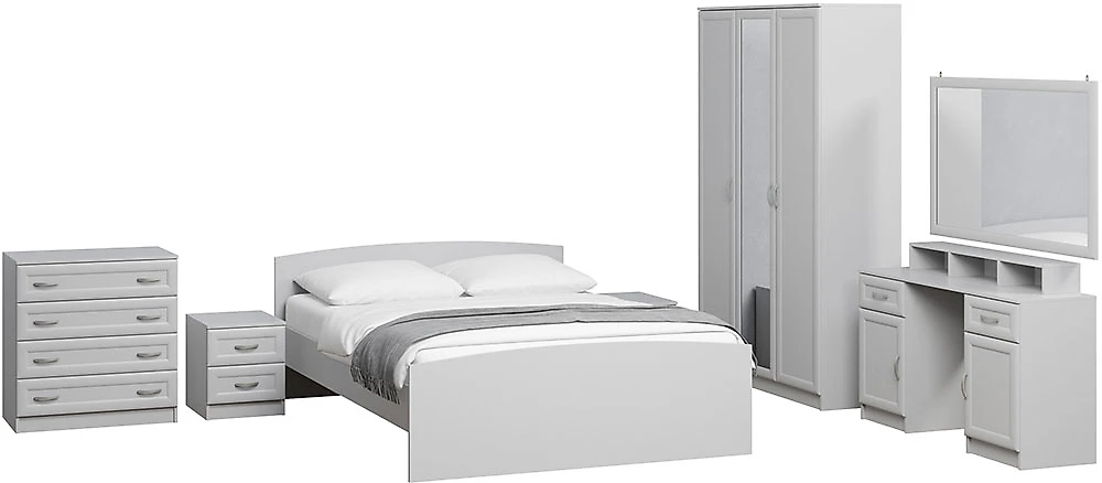 Модульная спальня  Арина-3 Серый