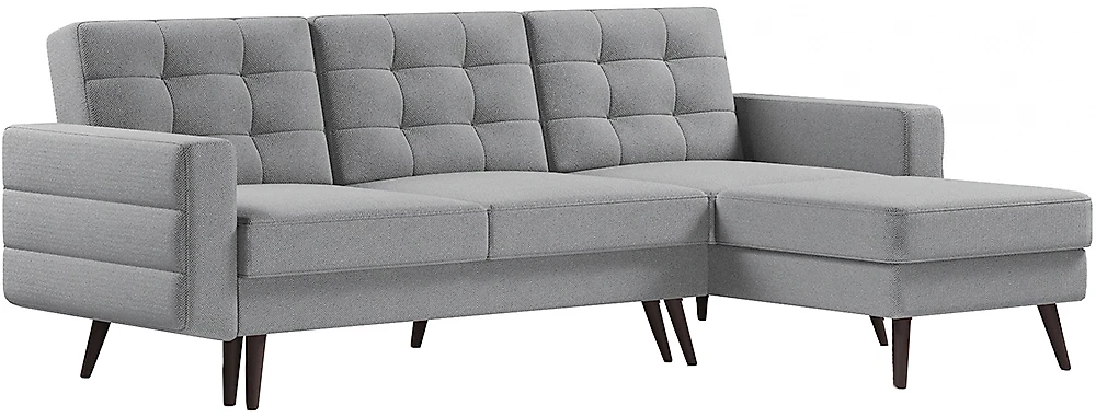 Угловой диван с подушками Сидней Грей