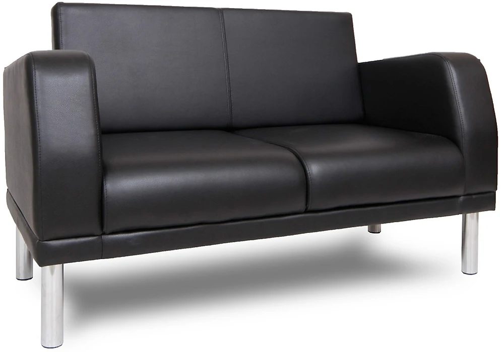 Офисный диван из кожзаменителя Алекто-5 двухместный
