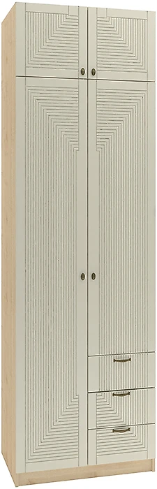Шкаф распашной дуб сонома Фараон Д-10 Дизайн-1