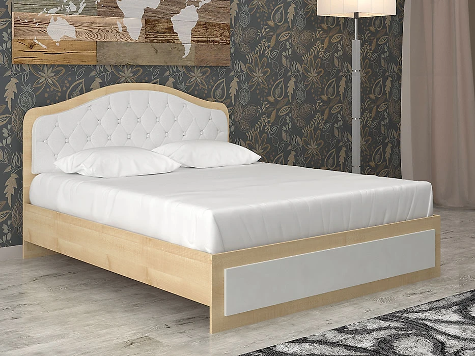 кровать 2 спальная Луиза-1 КС2 Дизайн-1