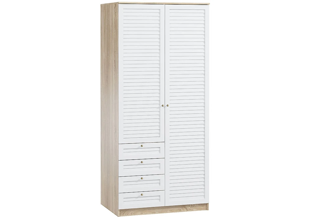 Шкаф с распашными дверями Кантри 2.8 (Мини) Дизайн-3
