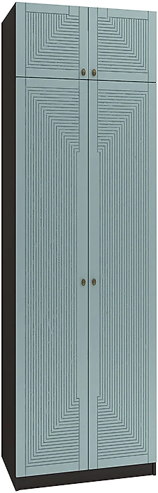 Шкаф распашной белый глянец Фараон Д-5 Дизайн-3
