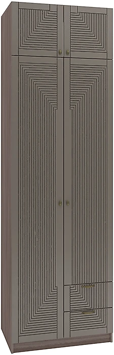 Распашной шкаф глянец Фараон Д-9 Дизайн-2