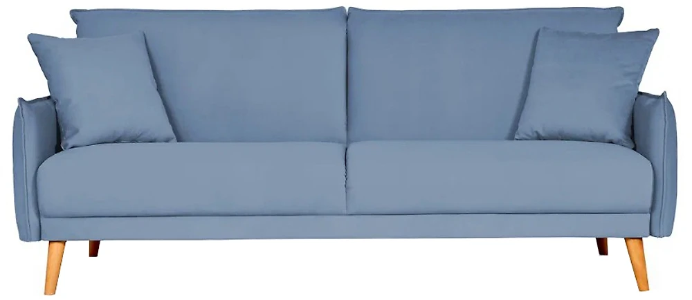 диван бирюзового цвета Наттен трехместный Дизайн 4