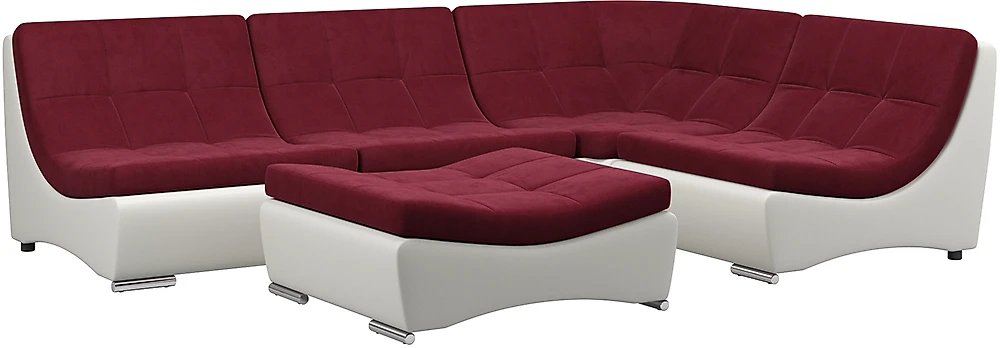 Угловой диван без подлокотников Монреаль-6 Марсал