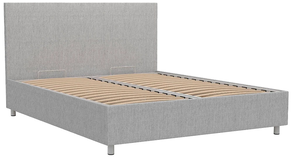 Двуспальная кровать с подъемным механизмом Белла 160х200 с бельевым ящиком Кантри Беж