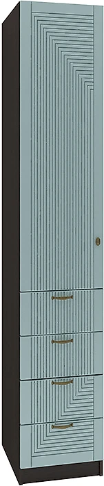Распашной шкаф 60 см Фараон П-5 Дизайн-3