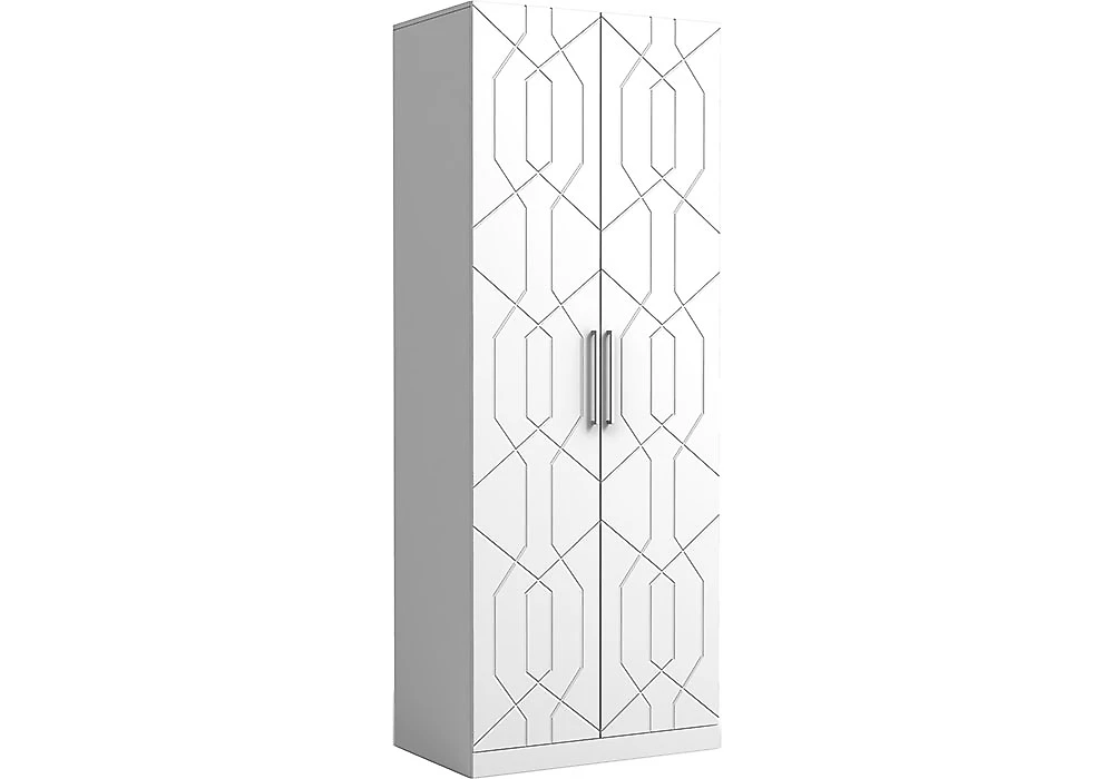 узкий шкаф для одежды Дольче-2 Дизайн-1