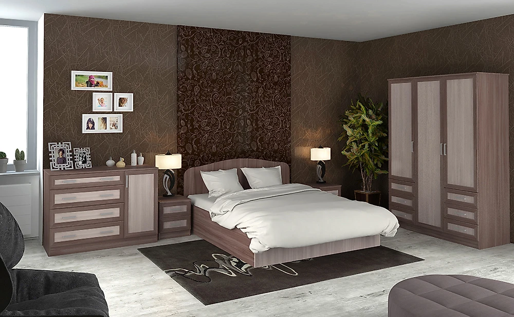 Модульная спальня  Тавла-1 М Дизайн-2