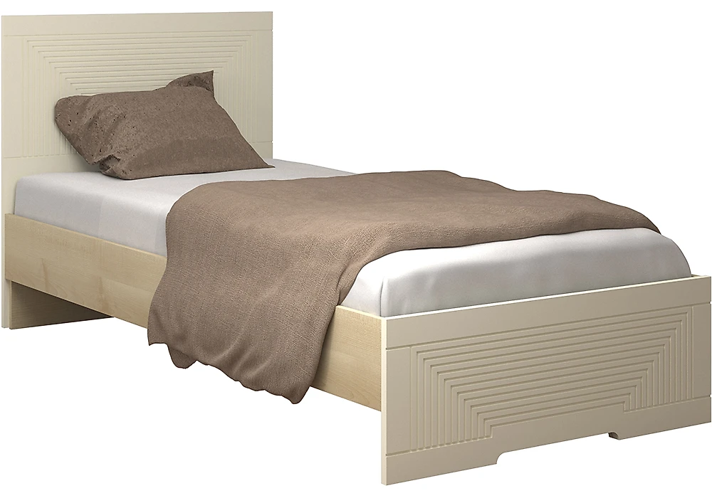 Кровать со спинкой Фараон-900 Дизайн-1