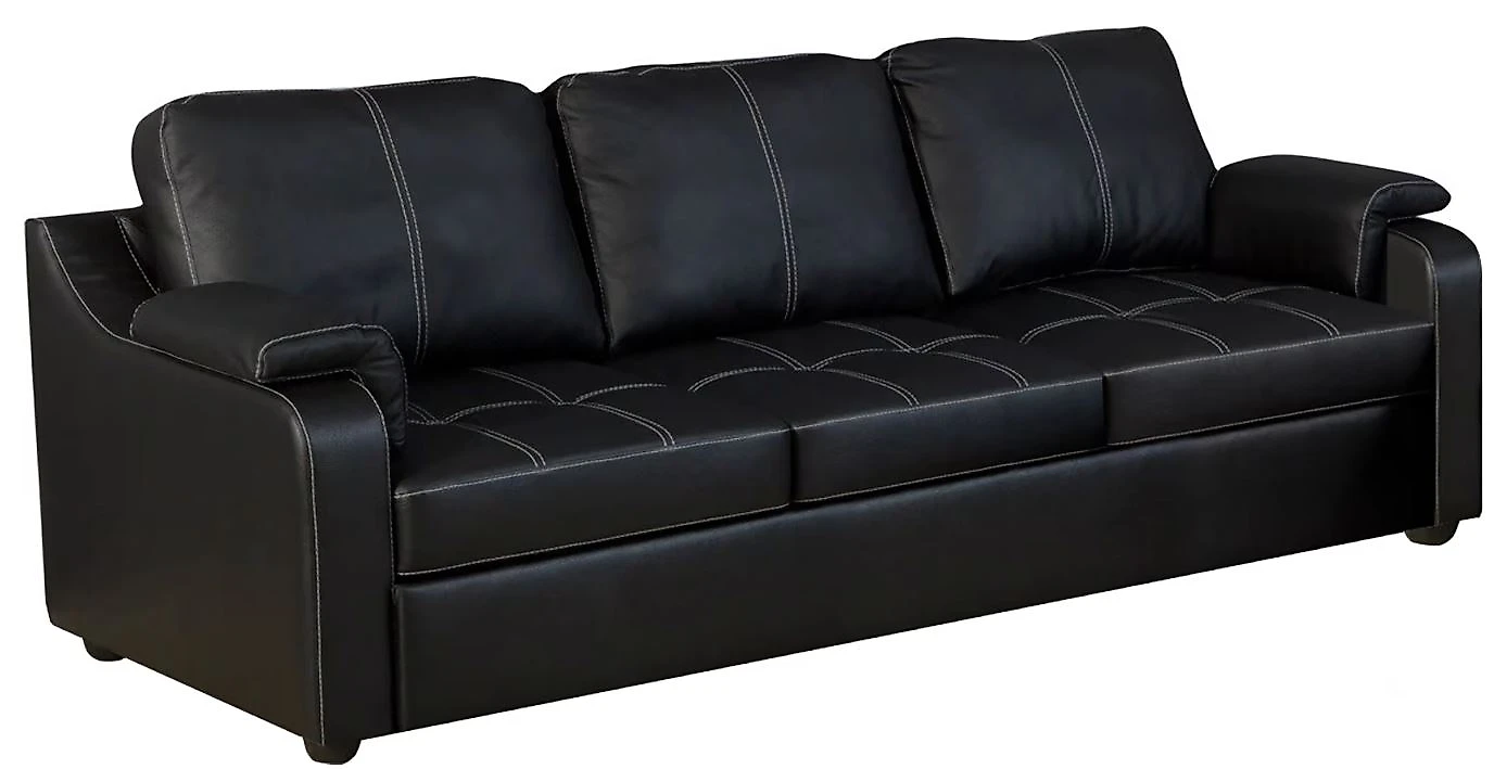 Прямой диван 230 см Берета Дизайн 6 кожаный