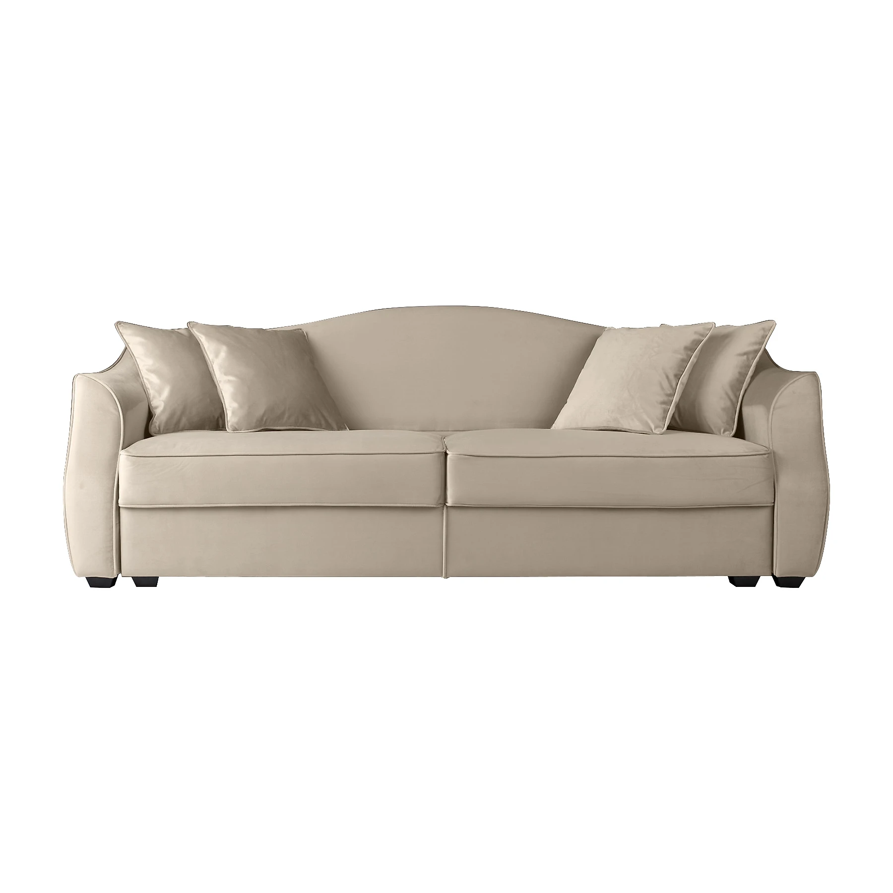 Белый прямой диван Hermes-B 0124,1,2