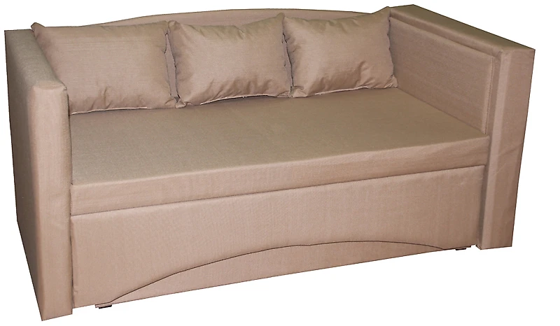 Прямой диван из рогожки Принц Кантри Беж