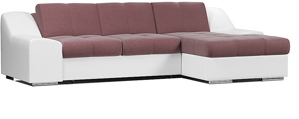 Угловой диван с подушками Чикаго Пинк