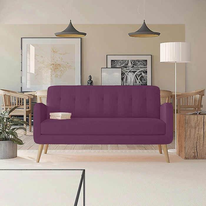 Фиолетовый диван Сантьяго Дизайн 4