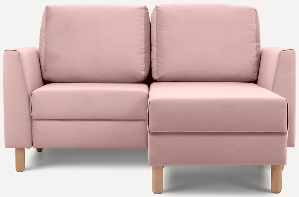 угловой диван для детской Ройн Мини Velvet Pink арт. KZ000013108