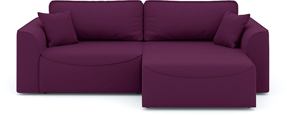 Фиолетовый диван Рафаэль Плюш Дизайн-5